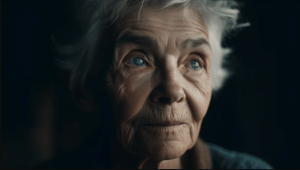 Shot Of An Elderly Woman With Deep Wrinkles And A Sad Face, Understanding The Stages Of Grief